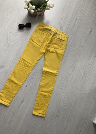 Женские яркие жёлтые джинсы denim5 фото