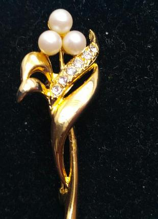 Винтажная брошь