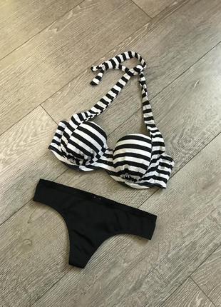 🧜♀️верх від купальника h&m ліф-бандо чашка з-d