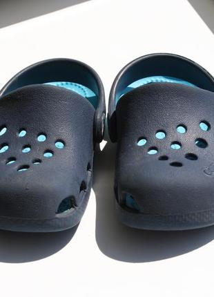 Детские сабо crocs c6 \ 22-23 размер оригинал6 фото