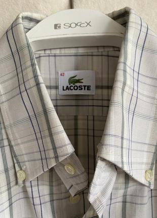 Продам рубашку lacoste .2 фото