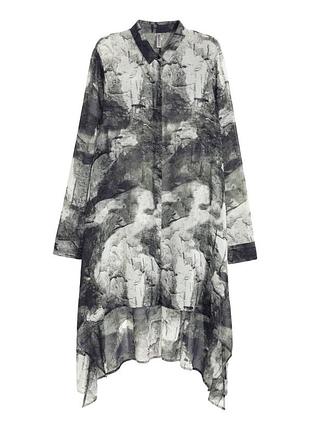 Шифонова туніка з принтом h&m