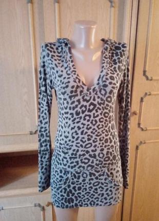 Длинная кофточка