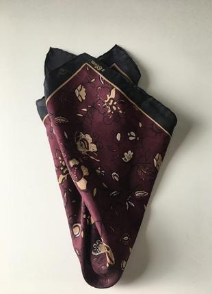 Новый шелковый нашейный платок косынка 47*45 s.oliver6 фото