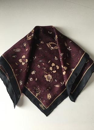 Новый шелковый нашейный платок косынка 47*45 s.oliver5 фото