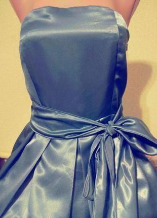 Вечернее платье бандо