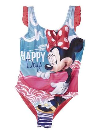 Купальник цельный минни маус для девочки minnie mouse