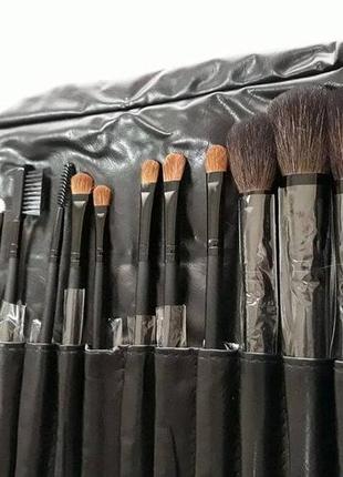 Набор кистей для макияжа shany studio quality natural cosmetic brush set (24pc)3 фото