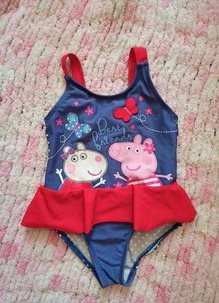 Купальник peppa свинка пеппа