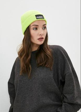 Шапка  puma  progressive street beanie