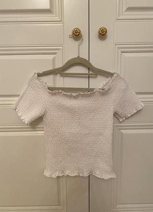Біла кофточка h&m