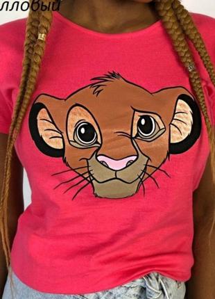 Коттоновая футболкая