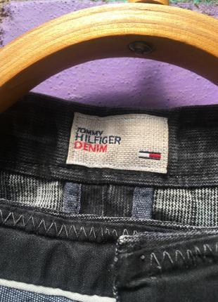 Крутые женские джинсы tommy hilfiger с биркой в полоску😍💖🔥4 фото