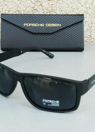 Porsche design окуляри чоловічі сонцезахисні чорні поляризированые