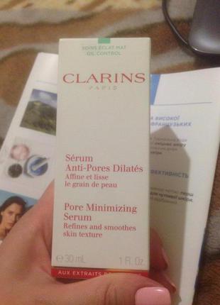 Сыворотка clarins anti-pores dilates3 фото