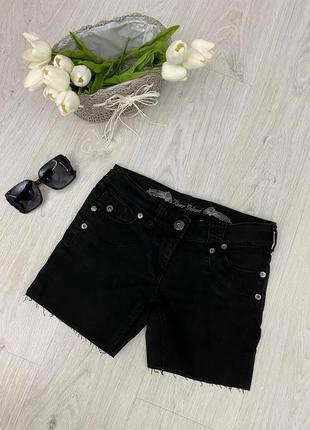 Шорты джинсовые чёрные river island