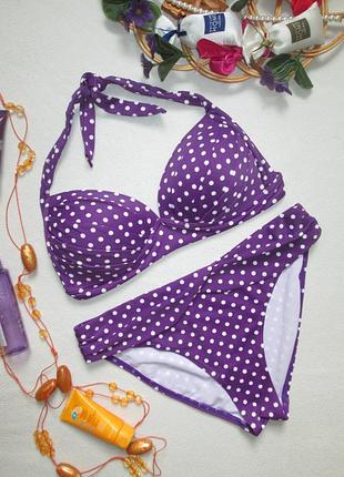 Суперовый раздельный купальник в горох f&f 🍒🍓🍒