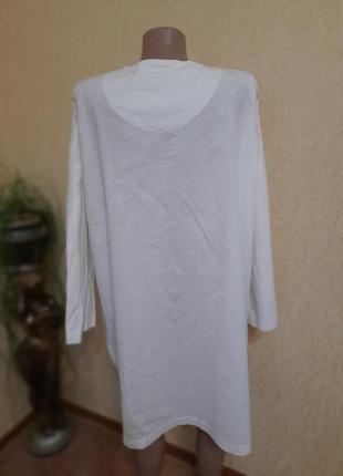 Льняное платье  рубаха рубашка халат тренч  nelly3 фото