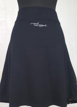Desigual юбка из ткани и трикотажа6 фото
