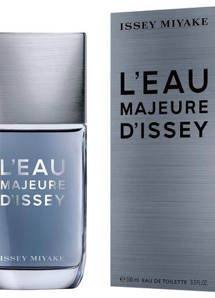 Issey miyake l'eau majeure d'issey туалетна вода чоловіча 100 мл1 фото