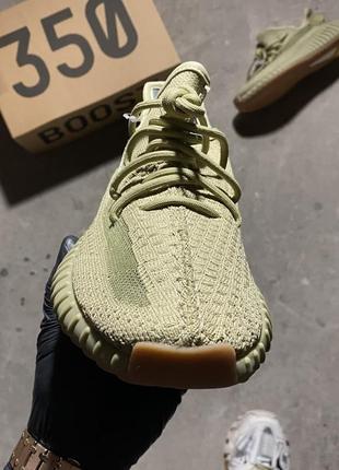 Кроссовки женские adidas yeezy boost 350 sulfur3 фото