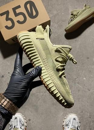 Кроссовки женские adidas yeezy boost 350 sulfur