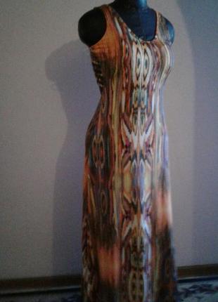 Сукня сарафан максі m/ l2 фото
