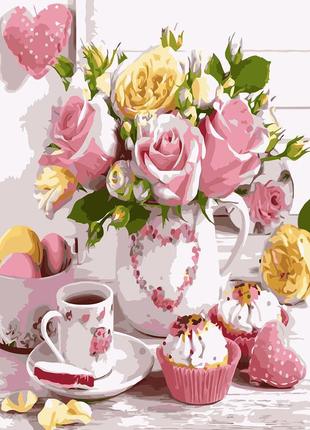 Картина по номерам уютный натюрморт ник