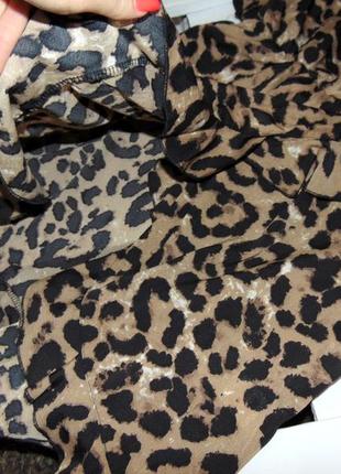 Стильне леопардове платтячко на запах фірми shein
р-р xs3 фото