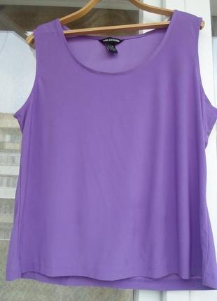 Блузка,маечка 52-54р. пог-57 nina leonard