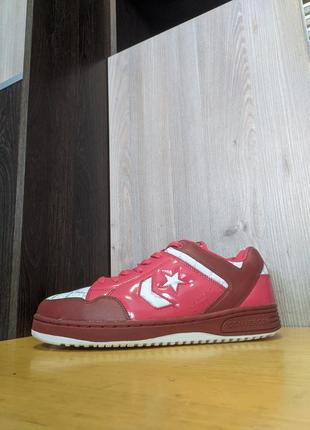 Кроссовки кожаные converse weapon red ox