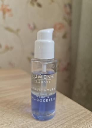 Lumene oil coctail - двофазний засіб для інтенсивного зволоження