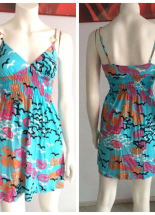 Trina turk  прелестный сарафан летний р 42 - 44
