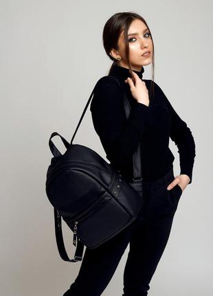 Женский рюкзак dali bpte - чёрный2 фото