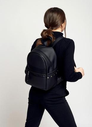 Жіночий рюкзак dali bpte - чорний4 фото