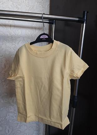 Детская хлопковая футболка