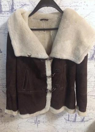 Шикарная натуральная дубленка