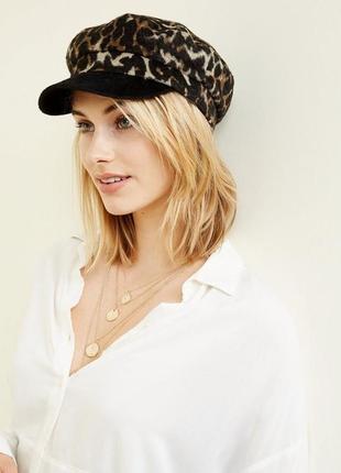 Кепи леопардовый принт