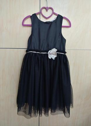 Нарядное платье h&m на 6-7 лет1 фото