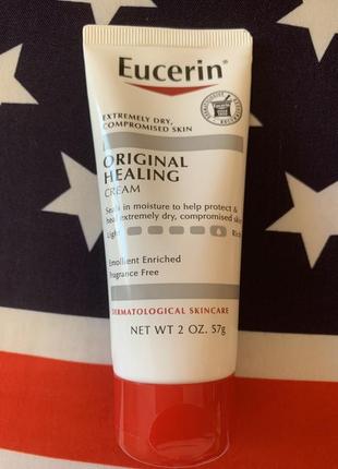 Eucerin original healing rich cream,лечебный крем для очень сухой кожи,usa2 фото