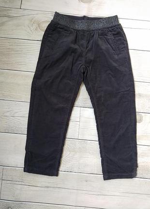 Брюки, джинси, штани, штани микровельвет дівчинка 3-4 роки, 104 см