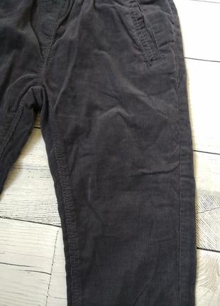Брюки, джинси, штани, штани микровельвет дівчинка 3-4 роки, 104 см2 фото