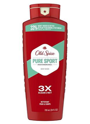 Американський гель для душу old spice high endurance pure sport для чоловіків,709ml