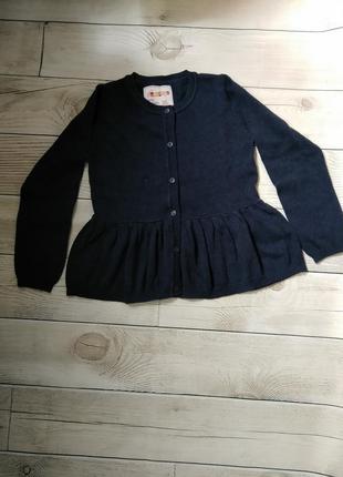 В'язана кофта на гудзиках, дівчинка 5 років