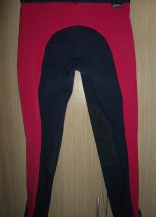 Штани штани для верхової їзди, кінного спорту розмір eur 40 пояс 80-90см3 фото