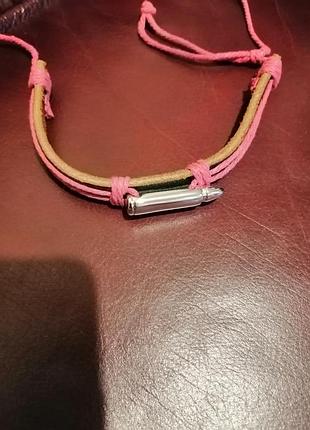 Браслет,натуральная кожа