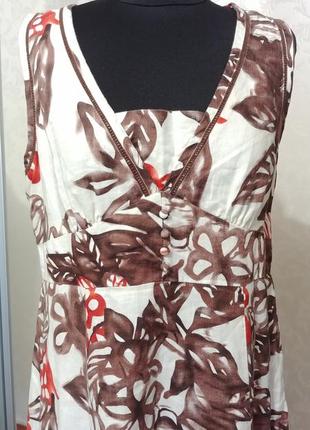 Льняное платье на хлопковом подкладе john rosha5 фото