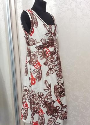 Льняное платье на хлопковом подкладе john rosha2 фото