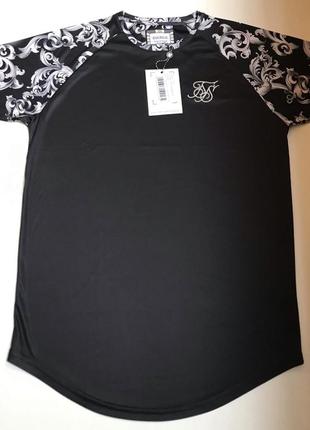 Siksilk футболка silver venetian black5 фото