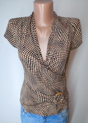 Блуза в горошок